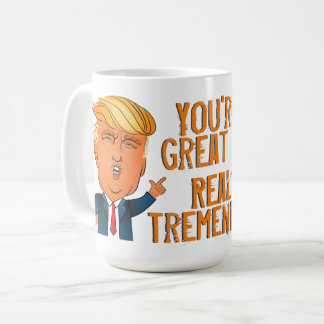 Vatertag Funny Trump Kaffeetasse