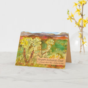 Vatertag für Freund, der für mich wie ein Vater is Karte