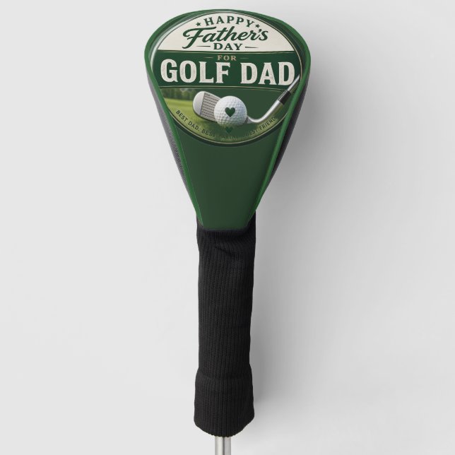 Vatertag für Golf-Vater  Golf Headcover (Vorderseite)