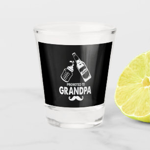 Vatertag für Großvater Schnapsglas