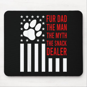 Vatertag für Hunde Fellvater Der Mann Der Mythos D Mousepad