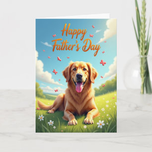 Vatertag für Hunde Smile Karte