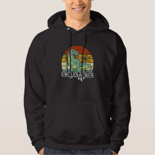 Vatertag für Männer Unclesaurus Onkel Saurus Rex Hoodie