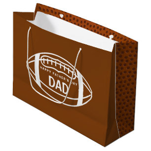 Vatertag Fußball Geschenktasche Große Geschenktüte