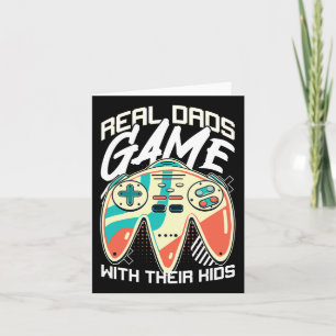 Vatertag Gamer Vater Videospiel Pater Stepdad Fu Karte