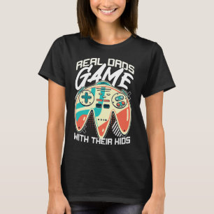 Vatertag Gamer Vater Videospiel Pater Stepdad Fu T-Shirt