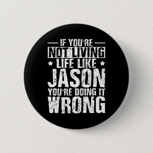 Vatertag Geburtstag Jason Name Vorname Spruch Button