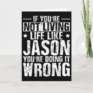 Vatertag Geburtstag Jason Name Vorname Spruch Karte