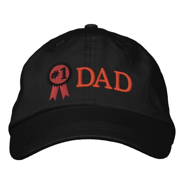 Vatertag / Geburtstag Vater Bestickte Kappe (Vorderseite)