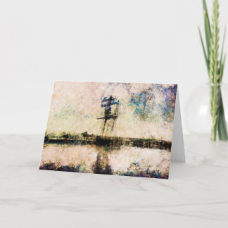 Vatertag, Geburtstagskarte, Schiff, Marine Art Car Karte