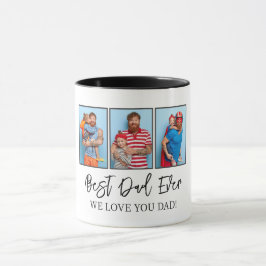 Vatertag Geschenk Bester Vater je FotoCollage Tasse
