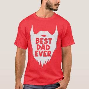 Vatertag Geschenk Funny Der beste Vater je Bart Ge T-Shirt