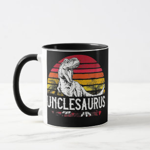 Vatertag Geschenk für Männer Unclesaurus Onkel Tasse