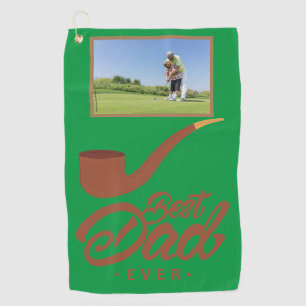 Vatertag Geschenk individuell anpassbar Golfhandtuch
