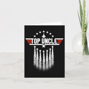 Vätertag Geschenk Onkel Geschenk von Niece Nephew Karte