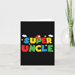 Vätertag Geschenk Onkel Geschenk von Niece Nephew  Karte