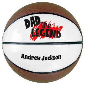 Vatertag Geschenk Personalisierten Vater Name The  Basketball