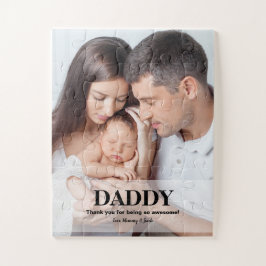 Vatertag Geschenkidee Personalisiertes Daddy Foto Puzzle