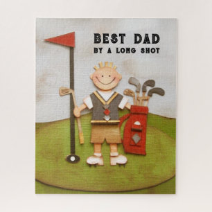 Vatertag Golf Papa Puzzle
