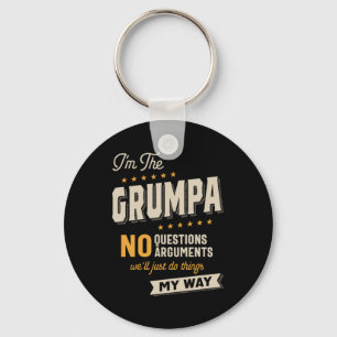 Vatertag Grumpa Way Funny Grandpa Schlüsselanhänger