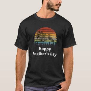 Vatertag Heimtiere Türkei Jagd glückliche Feather T-Shirt