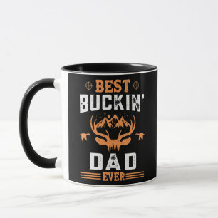 Vatertag Herren Bestes Buckin Dad Ever Hirsch Tasse