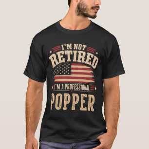 Vätertag Herren Nicht Im Ruhestand Ein Berufsmäßig T-Shirt