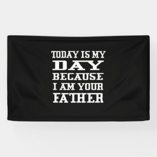 Vatertag Heute ist Papa Day Banner