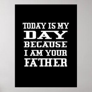 Vatertag   Heute ist Papa Day Poster
