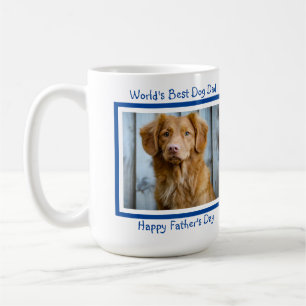 Vatertag Hund - Foto für Haustiere - Bester Vater  Kaffeetasse