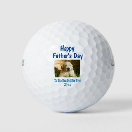 Vatertag Hund-Vater-Welt ist das beste Foto für al Golfball