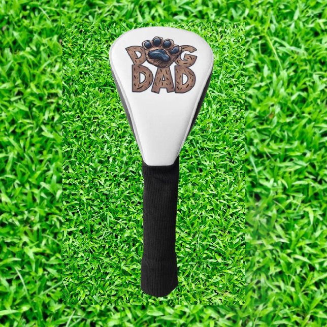 Vatertag Hunde Golf Geschenke Golf Headcover (The Perfect Gift for Dog Dads Who Love Golf!)