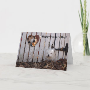 Vatertag Hunde Karte