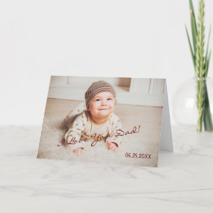 Vatertag I Liebe Sie Vater Foto für benutzerdefini Karte