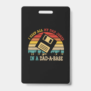 Vatertag Ich Behalte Alle Meine Papa-Witze Ausweis