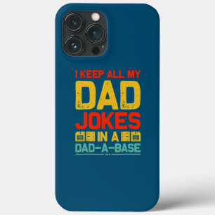 Vatertag Ich Bewahre Alle Meine Papa-Witze In Eine Case-Mate iPhone Hülle