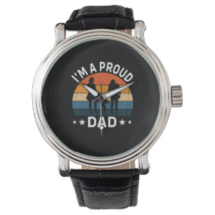 Vatertag Ich bin ein stolzer Vater Armbanduhr