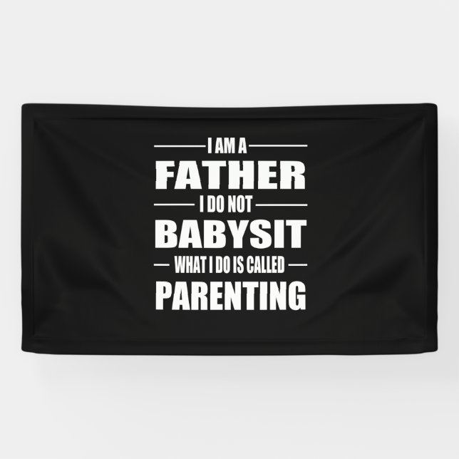 Vatertag | Ich bin Vater Banner (Horizontal)