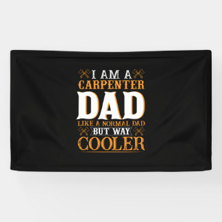 Vatertag Ich bin Vater des Zimmermanns Banner