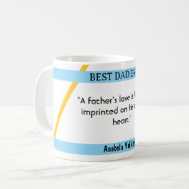 Vatertag ich Zitat 6 Kaffee Tasse