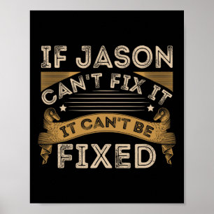 Vätertag Jason Zitat Poster