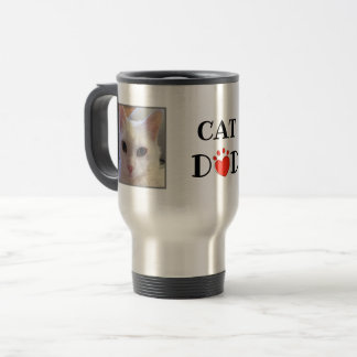 Vatertag Katze Vater Foto Personalisiert Reisebecher