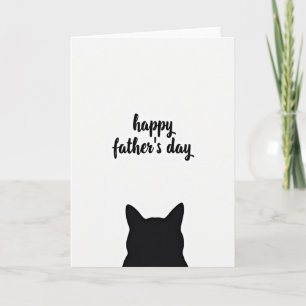 Vatertag Katzen Kunstkarte Karte