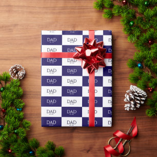 Vätertag Klassische Kappen Papa Gegründet  Geschenkpapier