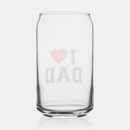 Vatertag - kühne und einfache Gestaltung Dosenglas