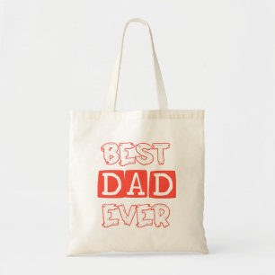 Vatertag Liebe Bester Vater je - Stilvolle Hommage Tragetasche