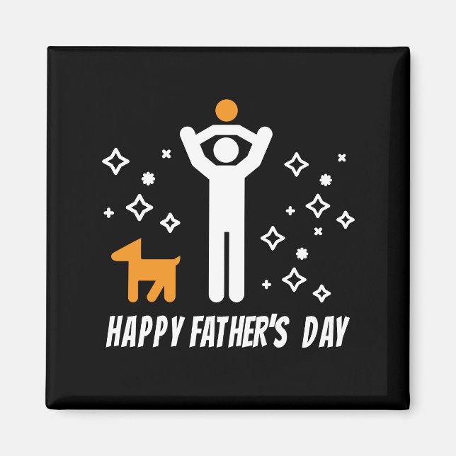 Vatertag Magnet (Vorne)