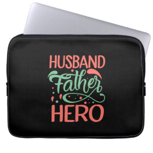 Vatertag Mann Hero Laptopschutzhülle