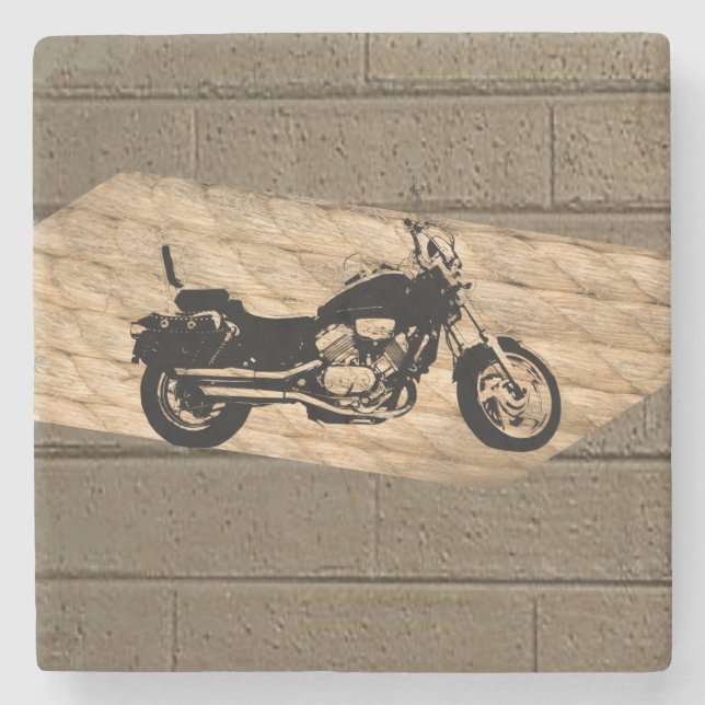 Vatertag Marmorstein Untersetzer (Vorderseite)