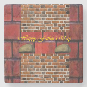 Vatertag Marmorstein Untersetzer